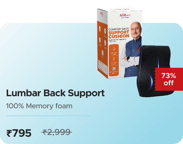 AGEasy AGEasy Lumbar Back Support — effective ₹795 (was ₹2999)