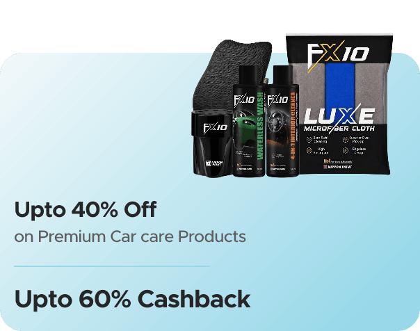 Nippon Paint FX 10 — Upto 40% Off on Premium Car care  Products + Upto 60% CashKaro Cashback + Upto 60% Cashback