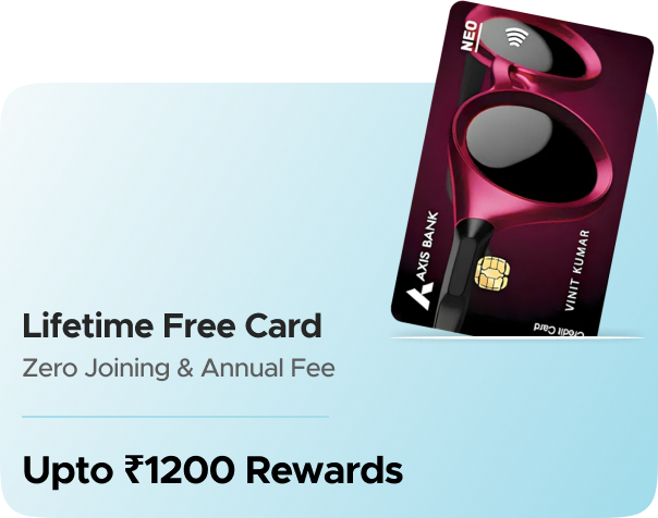 Earn Upto Rs.1200 Rewards on Credit Card Activation