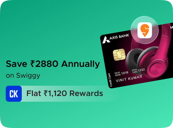 Earn Falt Rs.1120 Rewards on Credit Card Activation