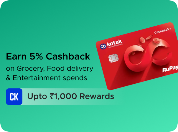 Earn Upto Rs.1000 Rewards on Credit Card Activation
