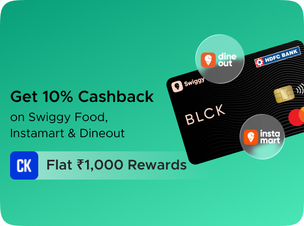 Earn Flat Rs.1000 Rewards on Credit Card Activation