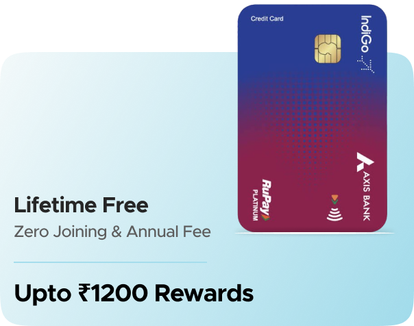Earn Upto Rs.1200 Rewards on Credit Card Activation