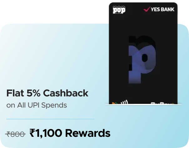 Earn Flat Rs.1100 Rewards on Credit Card Activation
