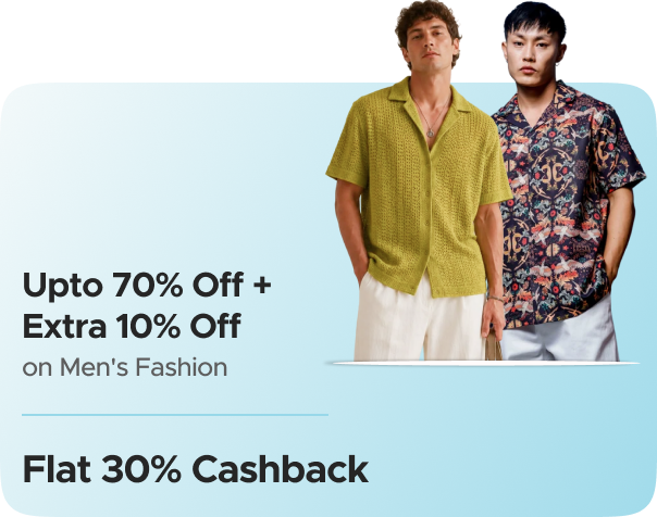 House Of Koala — Up to 70% Off Men's Fashion + Extra 10% Off + Flat 30% Cashback
