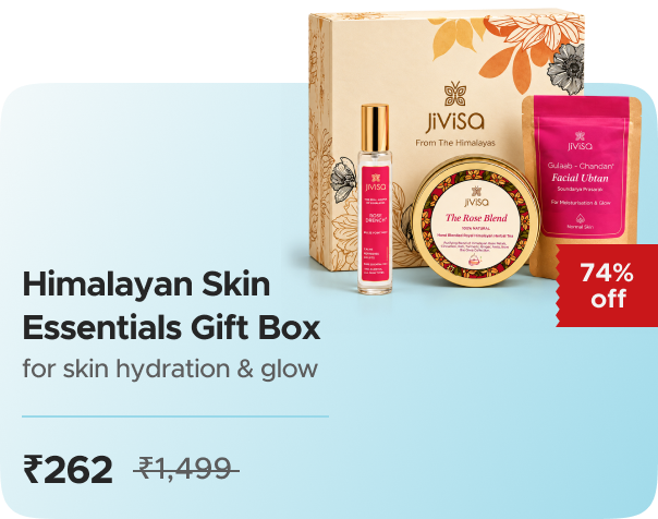 JiViSa Himalayan Skin Essentials Gift Box — effective ₹262 (was ₹1499)
