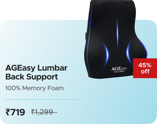 AGEasy AGEasy Lumbar Back Support — effective ₹719 (was ₹2999)