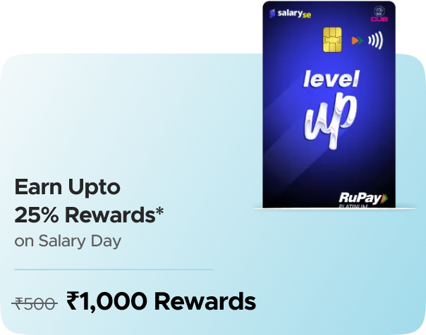 Earn Flat Rs.1000 Rewards on Credit Card Activation