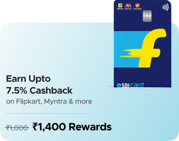 Earn Flat Rs.1400 Rewards on Credit card Activation