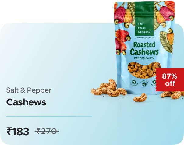 Zop Salt & Pepper Cashews — effective ₹183 (was ₹270)