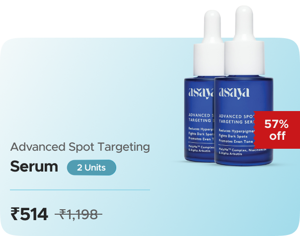 World of Asaya Advanced Spot Targeting Serum — effective ₹514 (was ₹1198)