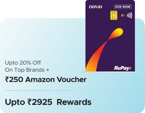 Earn upto Rs.2925 Rewards on Credit card Activation