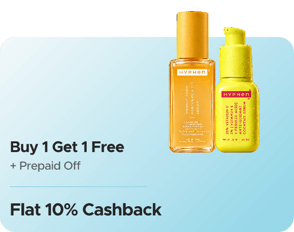 Hyphen — Buy 1 Get 1 Free + Flat 10% CashKaro Cashback + Flat 10% Cashback