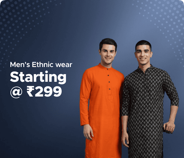 Men's Ethnicwear Starting @ Rs 299