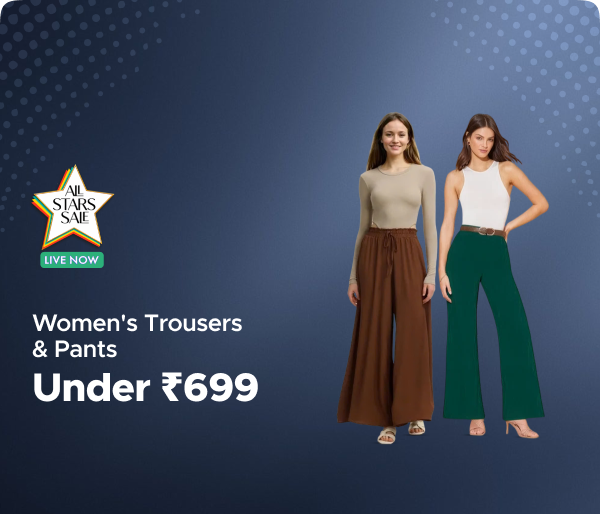 Women's Trousers & Pants Under Rs 699