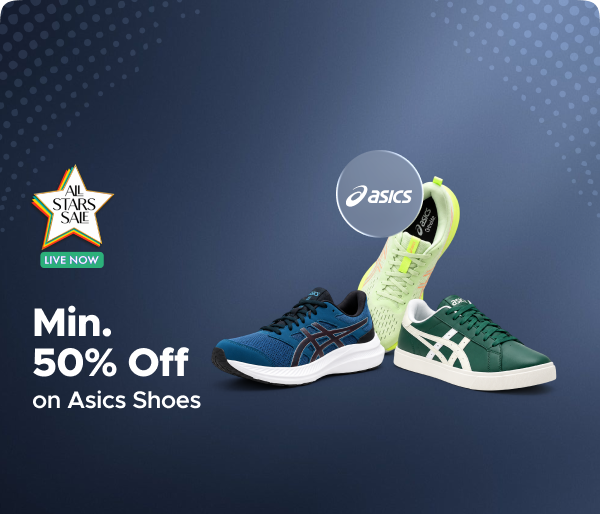 Min 50% Off on Asics Shoes