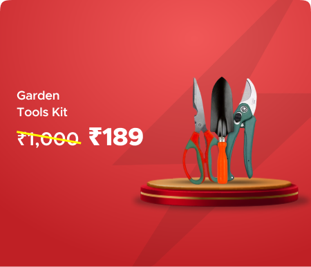 Garden Tools Kit @ Rs 189 Worth Rs 1000