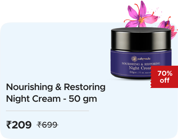 Ashpveda: Buy Nourishing and Restoring Night Cream 50 gm worth Rs. 699 at Rs. 209 Only