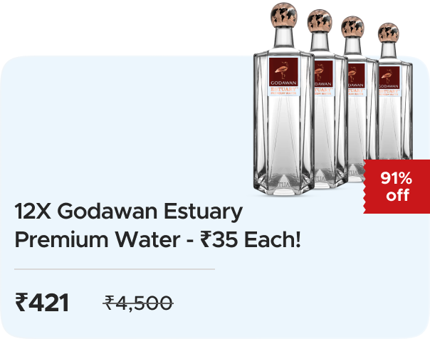 Estuary World: Buy 12 Godawan Estuary Premium Water at Rs 35 Each