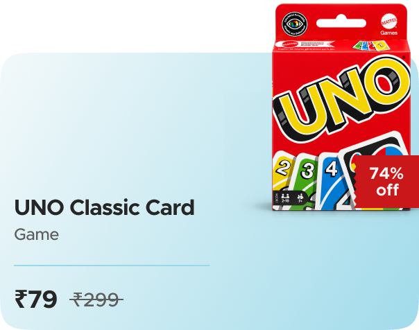Hamara Mall UNO Classic Card Game — effective ₹79 (was ₹299)