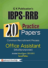 IBPS-RRB 20 Practice Papers - GK Publications