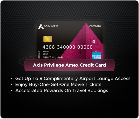Axis Privilege Amex Credit Card — Axis Bank credit card