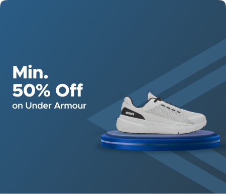 Min 50% Off on Under Armour Shoes & Sneakers