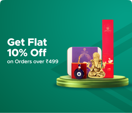 Get Flat 10% Off on Orders over Rs 499