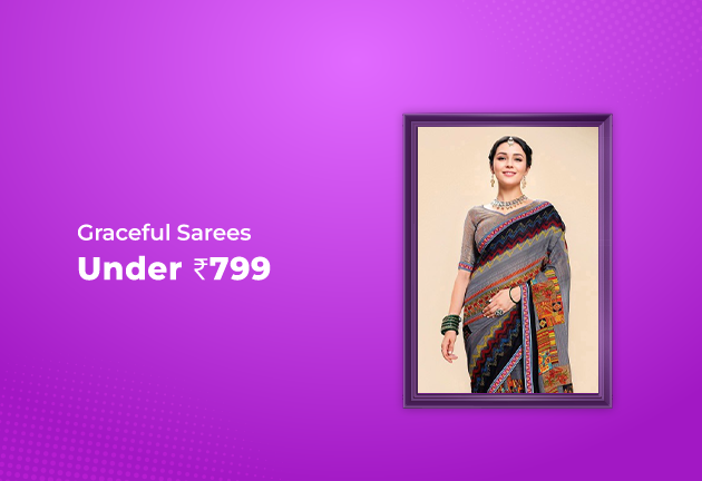 Graceful Sarees Under Rs 799