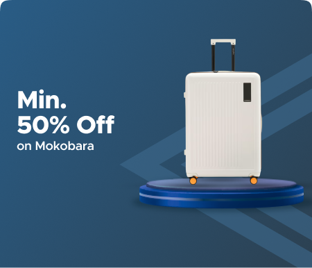 Min 50% Off on Mokobara Backpacks & Trolleys