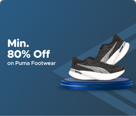 Min 80% Off on Puma Footwear
