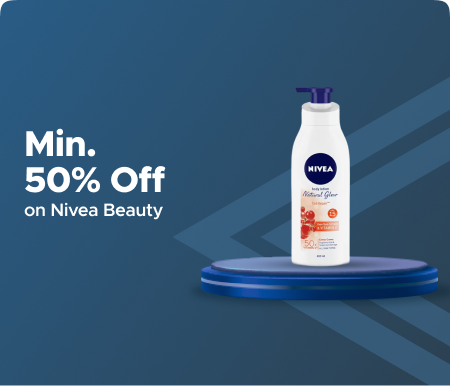Min 50% Off on Nivea Beauty