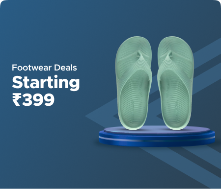 Footwear Deals Starting Rs 399