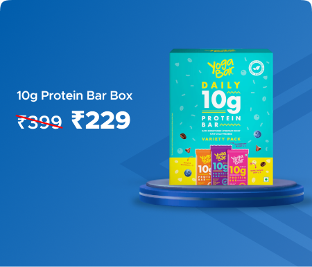 10g Protein Bar Box @ Rs 229 Worth Rs 399