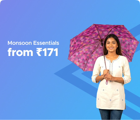 Monsoon Essentials from Rs 171