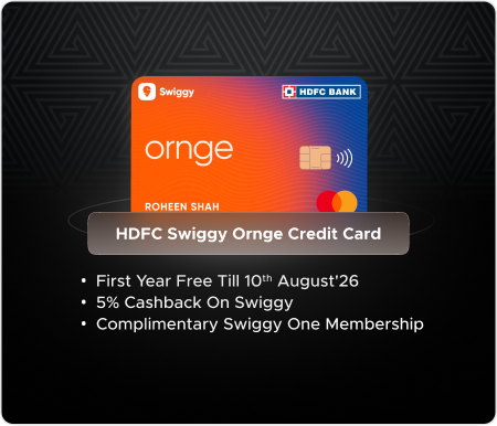 HDFC Swiggy Ornge Credit Card — HDFC Bank credit card