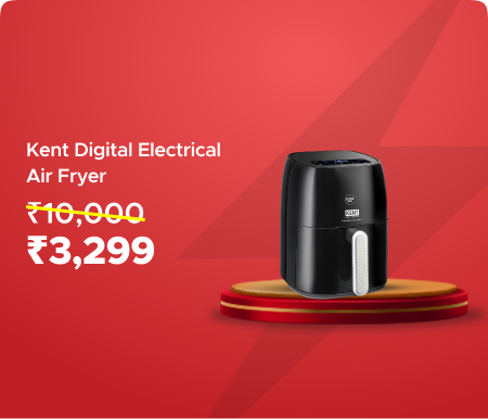 Kent Digital Electrical Air Fryer @ Rs 3299 Worth Rs 10000
