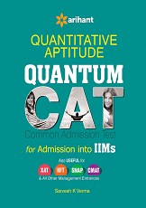 Quantitative Aptitude Quantum CAT For Admission into IIMs