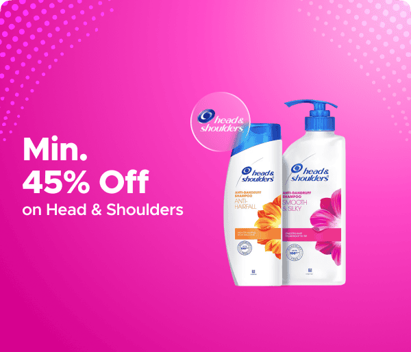 Min 45% Off On Head & Shoulders