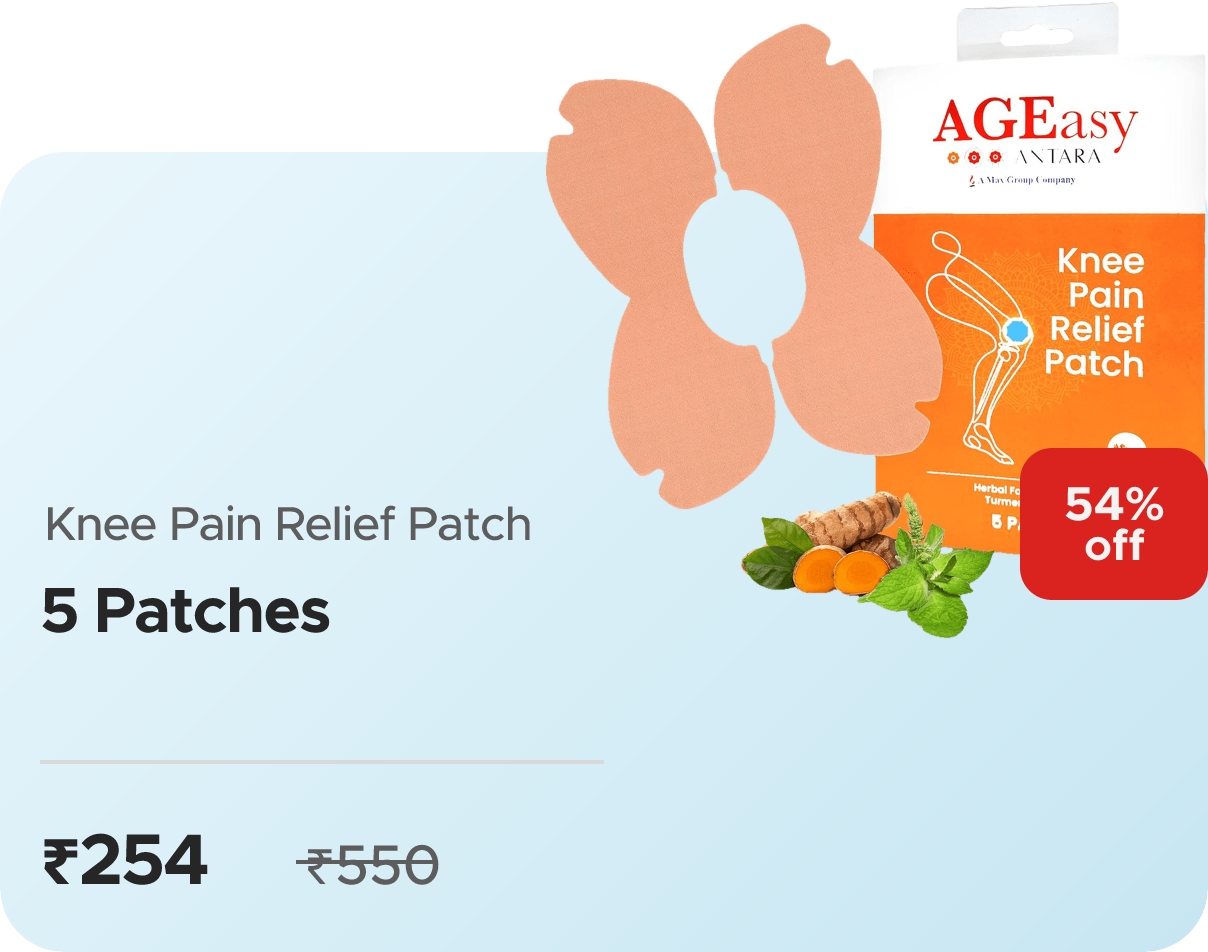 AGEasy AGEasy Knee Pain Relief Patch — effective ₹254 (was ₹550)