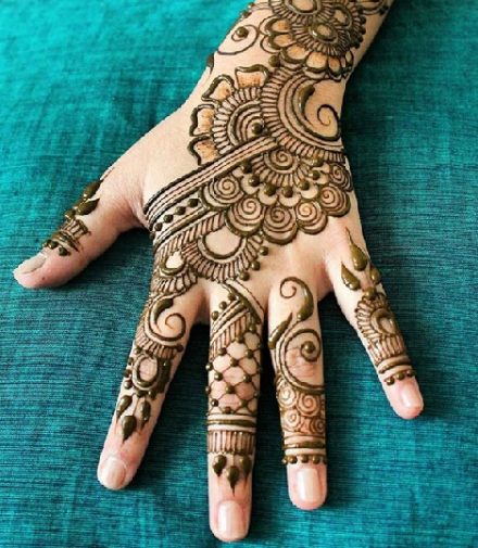 100 Latest Mehndi  Designs  For 2020  Simple Arabic 