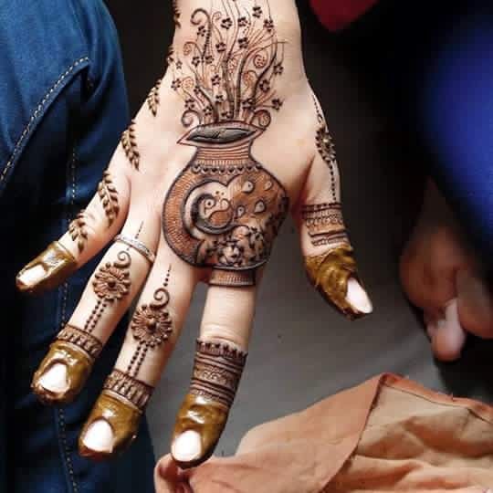 pot mehendi